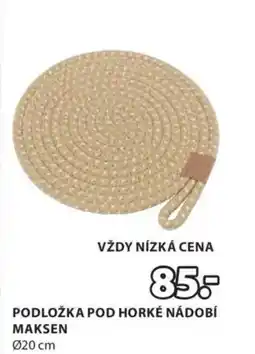 JYSK Podložka pod horké nádobí maksen 020 cm nabídka