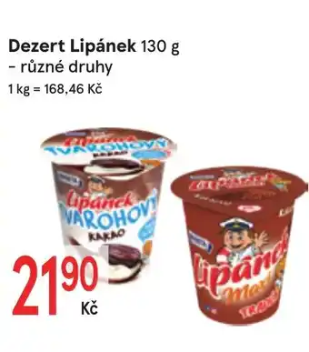 Žabka Dezert Lipánek nabídka