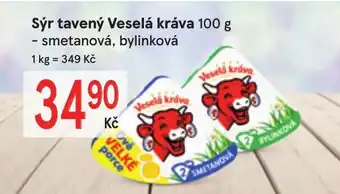 Žabka Sýr tavený veselá kráva nabídka