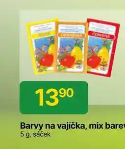 Hruška Barvy na vajíčka, mix barev 5 g, sáček nabídka