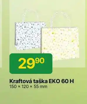 Hruška Kraftová taška EKO 60 H 150 x 120 x 55 mm nabídka