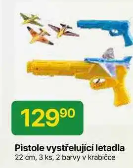 Hruška Pistole vystřelující letadla 22 cm, 3 ks nabídka