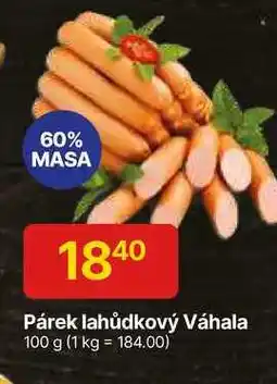 Hruška Párky lahůdkové 100 g nabídka