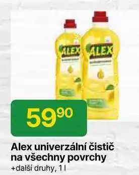 Hruška Alex univerzální čistič na všechny povrchy +další druhy, 1l nabídka