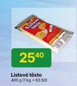 Hruška Listové těsto 400 g nabídka