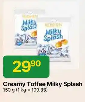 Hruška Creamy Toffee Milky Splash 150 g nabídka