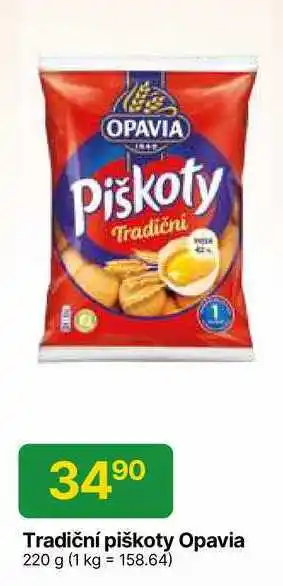 Hruška Opavia Piškoty tradiční 220g nabídka