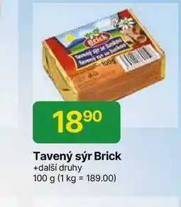 Hruška Brick Tavený sýr 100 g nabídka