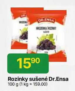 Hruška DR.ENSA Rozinky sušené 100 g nabídka