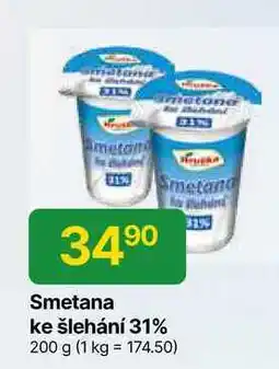 Hruška Smetana ke šlehání 31% 200 g nabídka