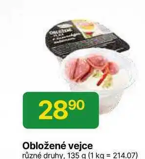 Hruška Obložené vejce různé druhy, 135 g nabídka