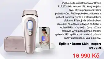 Datart Epilátor Braun Skin i-expert IPL7253 nabídka