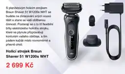 Datart Holicí strojek Braun Shaver 51 W1200s WHT nabídka