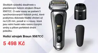 Datart Holicí strojek Braun 9567CC nabídka