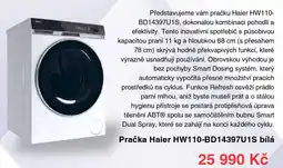 Datart Pračka Haier HW110-BD14397U1S bílá nabídka