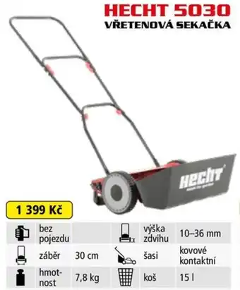 Hecht HECHT 5030 Vřetenová sekačka nabídka