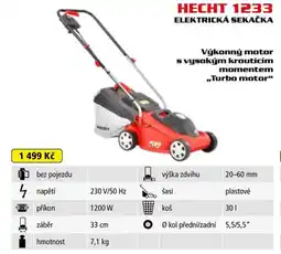 Hecht HECHT 1233 Elektrická sekačka nabídka