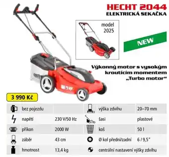 Hecht HECHT 2044 Elektrická sekačka nabídka