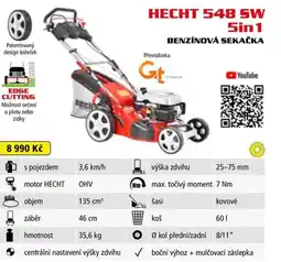 Hecht HECHT 548 SW 5in1 Benzínová sekačka nabídka