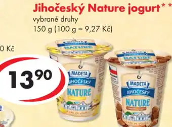 CBA Jihočeský Nature jogurt nabídka