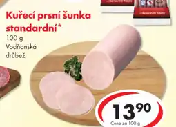 CBA Kuřecí prsní šunka standardní nabídka