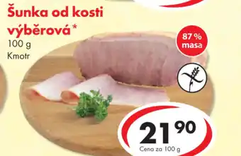 CBA Šunka od kosti výběrová nabídka