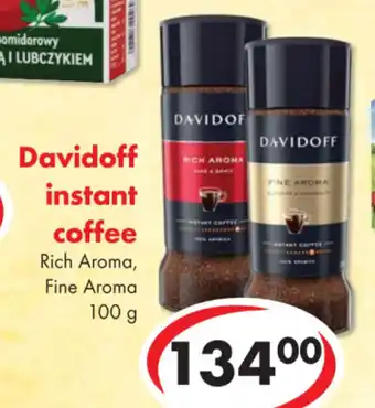 CBA Davidoff instant coffee Rich Aroma, Fine Aroma nabídka