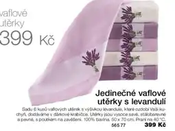 Decodoma Jedinečné vaflové utěrky s levandulí nabídka