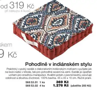 Decodoma Pohodlně v indiánském stylu nabídka