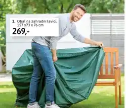 Velký Košík 1. Obal na zahradní lavici, nabídka