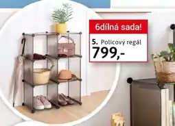 Velký Košík 5. Policový regál nabídka