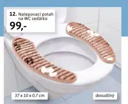 Velký Košík 12. Nalepovací potah na WC sedátko nabídka