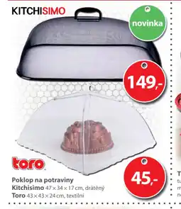 Kitos Toro poklop na potraviny nabídka