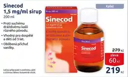 Benu Sinecod 1,5 mg/ml sirup Sirup nabídka