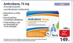 Benu Ambrobene, 75 mg nabídka