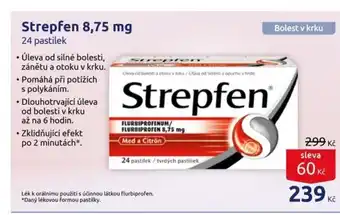 Benu Strepfen 8,75 mg nabídka