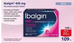 Benu Ibalgin® 400 mg nabídka