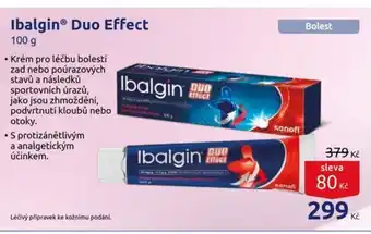 Benu Ibalgin® Duo Effect nabídka