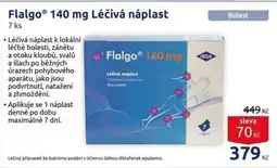 Benu FlalgoⓇ 140 mg Léčivá náplast nabídka