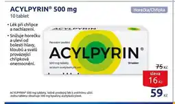 Benu ACYLPYRIN® 500 mg nabídka