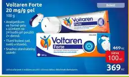 Benu Voltaren Forte 20 mg/g gel nabídka