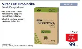 Benu Vitar EKO Probiotika nabídka