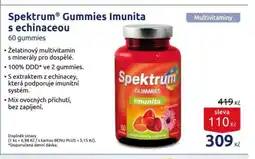 Benu SpektrumⓇ Gummies Imunita s echinaceou nabídka