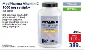 Benu MedPharma Vitamin C 1000 mg se šípky nabídka