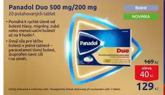 Benu Panadol Duo 500 mg/200 mg nabídka