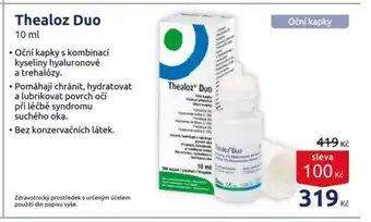 Benu Thealoz Duo nabídka