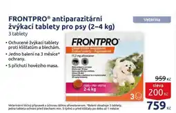 Benu FRONTPRO® antiparazitární žvýkací tablety pro psy nabídka