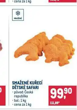 Makro Smažené kuřecí dětské safari nabídka