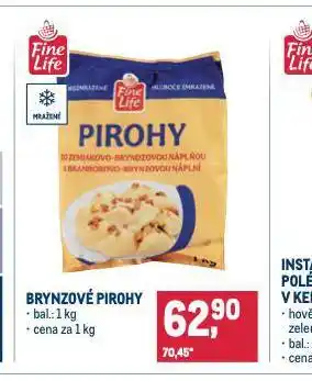 Makro Brynzové pirohy nabídka