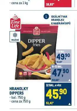 Makro Hranolky dippers nabídka